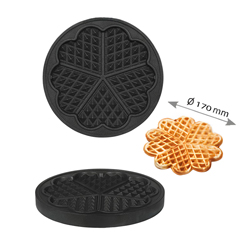 Omake WFL01 Waffle Flower Mold Set, Diameter 17 Cm - Omake