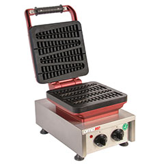 Omake WFL21 E12 Manual Timer Single Waffle Maker, Stick Model, Mold Diameter 6x21.5 Cm, Electric - Omake