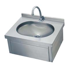 Oval Type Hand Wash Sink, Mechanized Single Inlet - Öztiryakiler