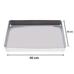 Özdemir Aluminum Single Use Tray, 30x40 cm - 2