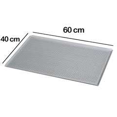 Özdemir Aluminum Italian Sheet Pan, Perforated, 40x60 cm - 2