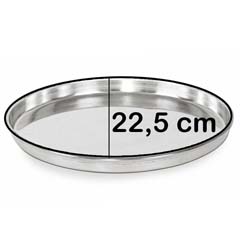 Özdemir Aluminum Pizza Tray, 22.5 cm - 2