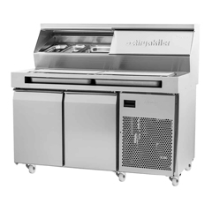 Öztiryakiler 2 Door Pizza Preparation Cabinet - Öztiryakiler