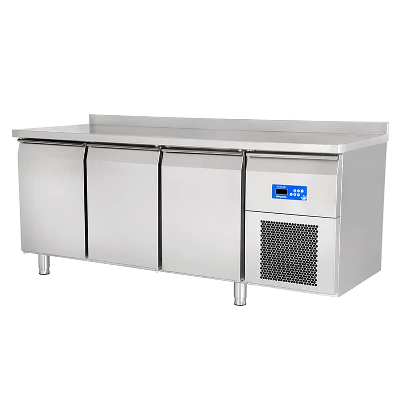 Öztiryakiler 3 Door Monoblock Counter Refrigerator, Gn Type, Tag 370 Nmv, 304 Quality - 1