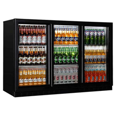 Öztiryakiler 3 Sliding Door 325 Liter Bar Refrigerator, 135x48.5x85 cm - Öztiryakiler