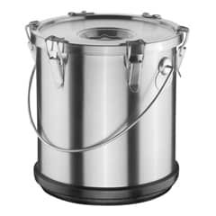 Öztiryakiler 32x17 cm, 10 Lt Double Walled Thermos, Rubber Protected, 6 Clipped - Öztiryakiler