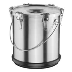 Öztiryakiler 32x23 cm, 15 Lt Double Walled Thermos, Rubber Protected, 6 Clipped - Öztiryakiler