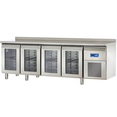 Öztiryakiler 4 Glass Door Counter Freezer, Ta 460 Nmv - Öztiryakiler