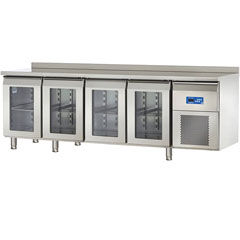 Öztiryakiler 4 Glass Door Counter Freezer, Tag 470 Nmv - Öztiryakiler