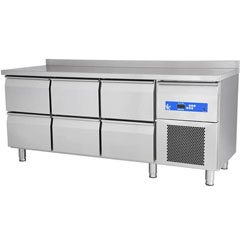 Oztiryakiler 6 Drawer Counter Freezer, Model TA 360.02 Nmv - Öztiryakiler