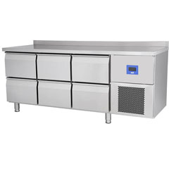 Öztiryakiler 6 Drawer Counter Refrigerator, Tag 370 Nmv - Öztiryakiler