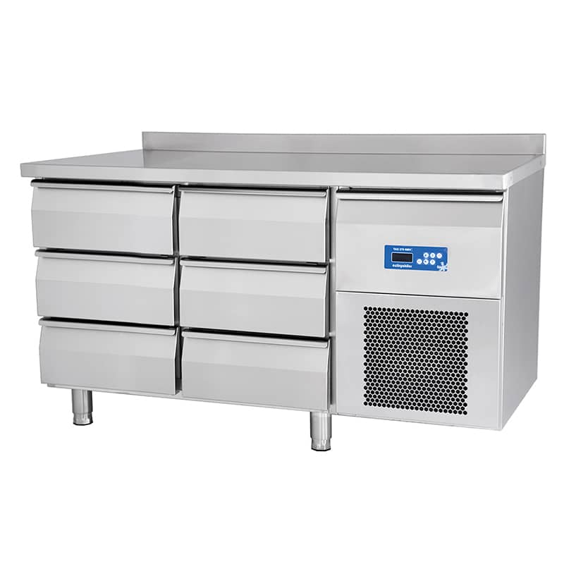 Öztiryakiler 6 Drawer Counter Type Refrigerator, Tag 260 Nmv - 1