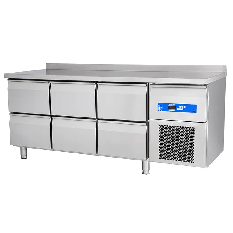 Öztiryakiler 6 Drawer Counter Type Refrigerator, Tag 360 Nmv - 1
