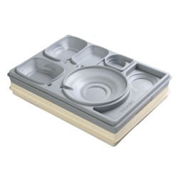 Öztiryakiler 6 Gözlü Termo Tray, N6 Model - Öztiryakiler