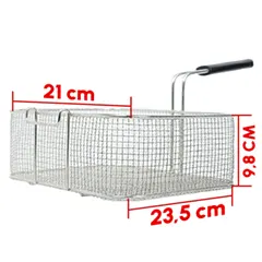 Öztiryakiler 600 Series Deep Fryer Basket, 23.5x21x98 cm - 2