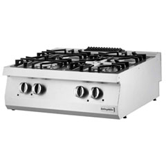Öztiryakiler 700 Series Counter Top Four-Burner Gas Stove, OSOG 8070 L - Öztiryakiler