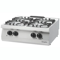Öztiryakiler 700 Series Counter Top Four-Burner Gas Stove, OSOG 8070 LP - Öztiryakiler