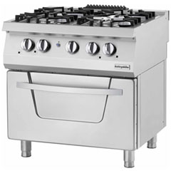 Öztiryakiler 700 Series Gas Ranges with Oven, 4-Burner Gas Stove, OSOGF 8070 L - Öztiryakiler