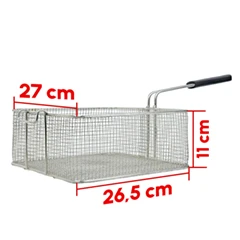 Öztiryakiler 750 Series Deep Fryer Basket, 27x26.5x11 cm - 2