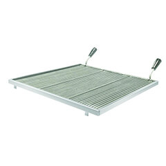 Öztiryakiler 80x90 900 Series New Model Cast Iron Grill Top Rod Grill 65x54x20 - Öztiryakiler