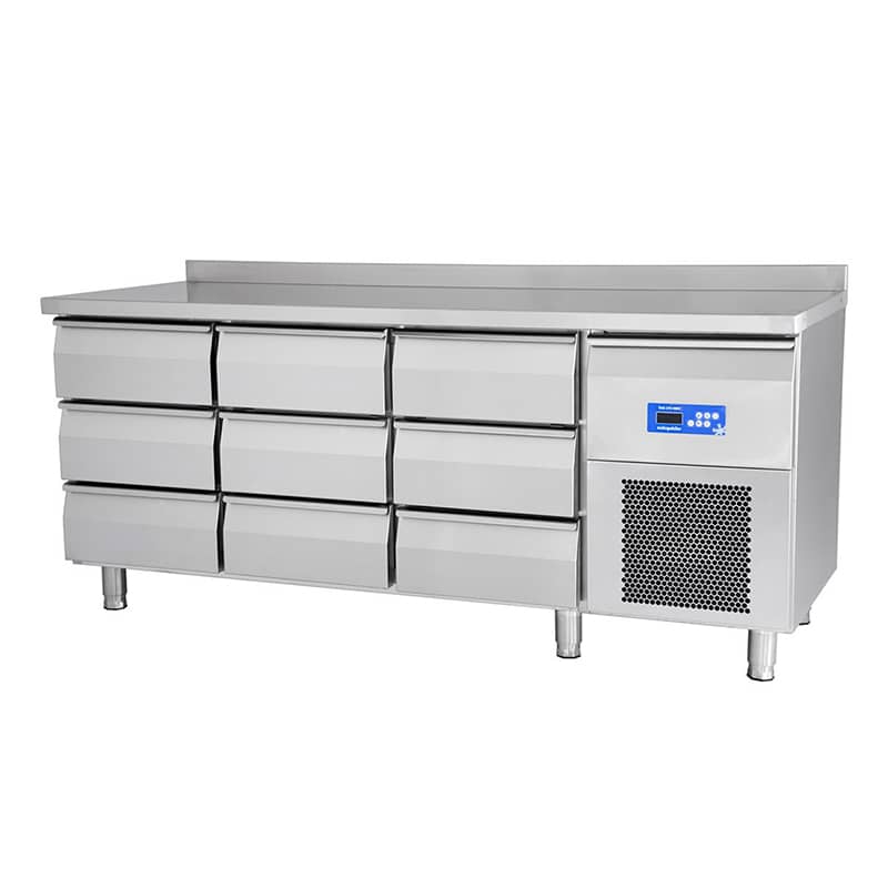Öztiryakiler 9 Drawer Counter Type Refrigerator, Tag 360.03 Nmv - 1