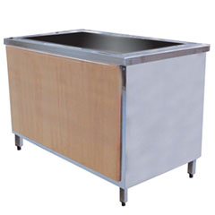 Öztiryakiler Ahsap Kaplamalı Gn Cold Service Counter - Öztiryakiler