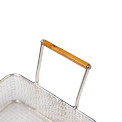 Öztiryakiler Ahşap Saplı Fritöz Sepeti, 45.4x23x8.2 cm, Donit Asm 1/1 9 Kw İçin - Öztiryakiler