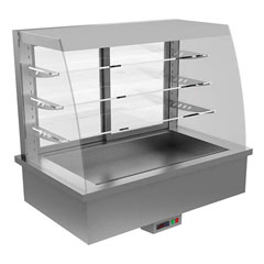 Öztiryakiler Ankastre Mini Self Servis Sıcak Teşhir Dolabı, 90 cm, ETA - 22H09 Model - Öztiryakiler