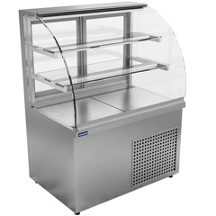 Öztiryakiler Bombe Camlı Soğuk Teşhir Dolabı, 480 lt, 200x70x135 cm, ETD - 11C20 Model - Öztiryakiler