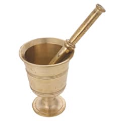 Öztiryakiler Brass Mortar - Öztiryakiler