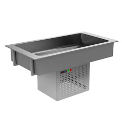 Öztiryakiler Built-in Stainless Cold Pool, 6 GN, 130 lt, ETA - 11C6G Model - Öztiryakiler