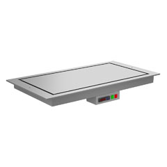 Öztiryakiler Built-in Stainless Hot Surface, 209 cm, ETA-12H6G Model - Öztiryakiler