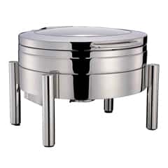 Öztiryakiler Chafing Dish, Round, with Stand, 6 lt - Öztiryakiler