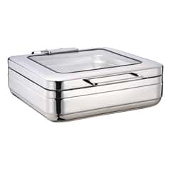 Öztiryakiler Chafing Dish, Square, 6 lt - Öztiryakiler