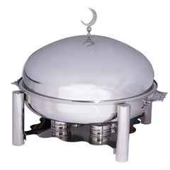 Öztiryakiler Chafing Dish, Yuvarlak 80 cm Kapak, Ortadoğu Model - Öztiryakiler