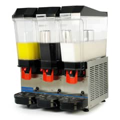 Öztiryakiler Cold Beverage Dispenser, Double Spout, 1 Stirrer, 20+20+20 lt - Öztiryakiler