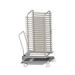 Öztiryakiler Combi Oven Tray Transport Cart, For 202 Models - Öztiryakiler