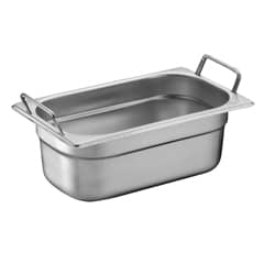 Öztiryakiler Corner Patterned Gastronorm Pans with Handle, 10 cm, 1/4 - Öztiryakiler