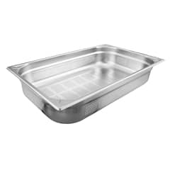 Öztiryakiler Corner Patterned Perforated Gastronorm Pans, 4 cm, GNP 1/1 - Öztiryakiler