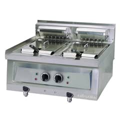 Öztiryakiler Counter Top Electric Fryer, Double, Elevator, 70x65x30 cm, OFA 7065 - Öztiryakiler