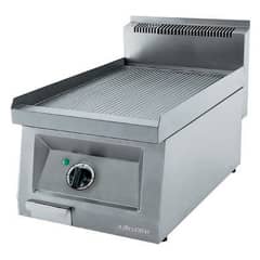 Öztiryakiler Counter Top Electric Grill Plate, Grooved, Ship Model, 40x65 cm, OGP 4065 N S - Öztiryakiler