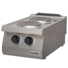 Öztiryakiler Counter Top Electric Stove, Double, 40x70x28 cm, OSOE 4070 - Öztiryakiler