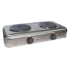 Öztiryakiler Counter Top Electric Stove, Dual, 5.2 kw, 75x40x14.5 cm, OSO 4075.1 - Öztiryakiler