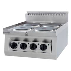 Öztiryakiler Counter Top Electric Stove, Quadruple, 60x65x30 cm, OSO 6065 - Öztiryakiler