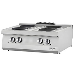 Öztiryakiler Counter Top Electric Stove, Quadruple, 80x70x30 cm, OSOE 8070 - Öztiryakiler