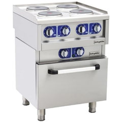 Öztiryakiler Countertop Electric Stove with Oven, OSOEF 6060 - Öztiryakiler
