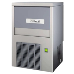 Öztiryakiler Cube Ice Machine, 25 kg/day, 6 kg Storage Bin, OKB25A - Öztiryakiler