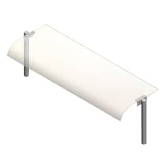 Bombe Glass Serving Shelf, 140x30 cm - Öztiryakiler