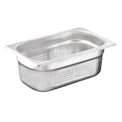 Öztiryakiler Delikli Gastronom Küvet, 20 cm, Gnp 1/4 - Öztiryakiler