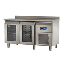 Öztiryakiler Double Glass Door Upright Refrigerator, Model 270.10 Nmv - Öztiryakiler